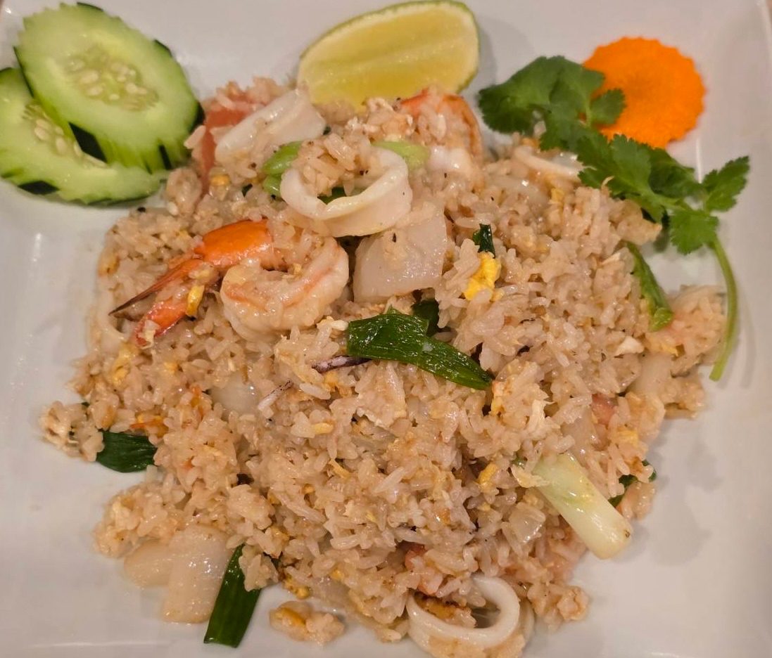 Seafood Fried Rice.