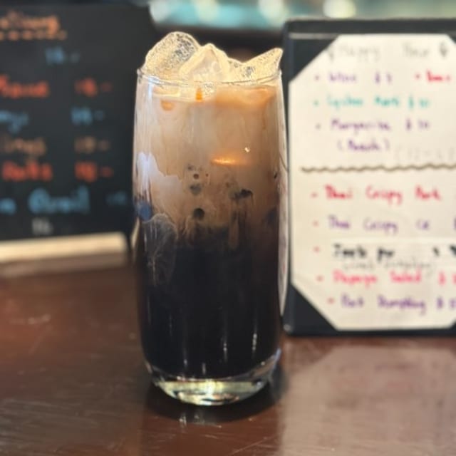 Thai Iced Coffee.